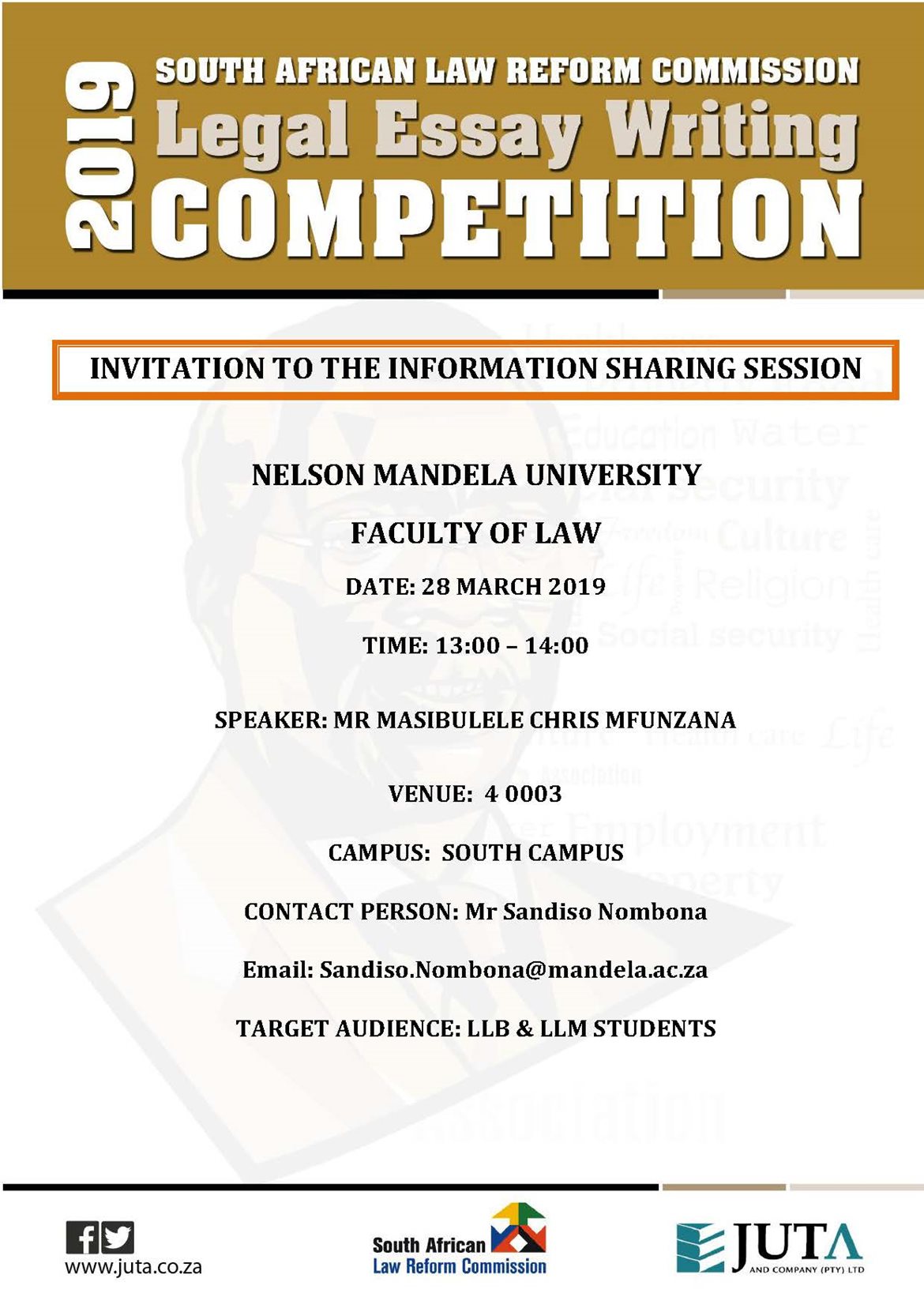 essay writing competitions south africa 2019